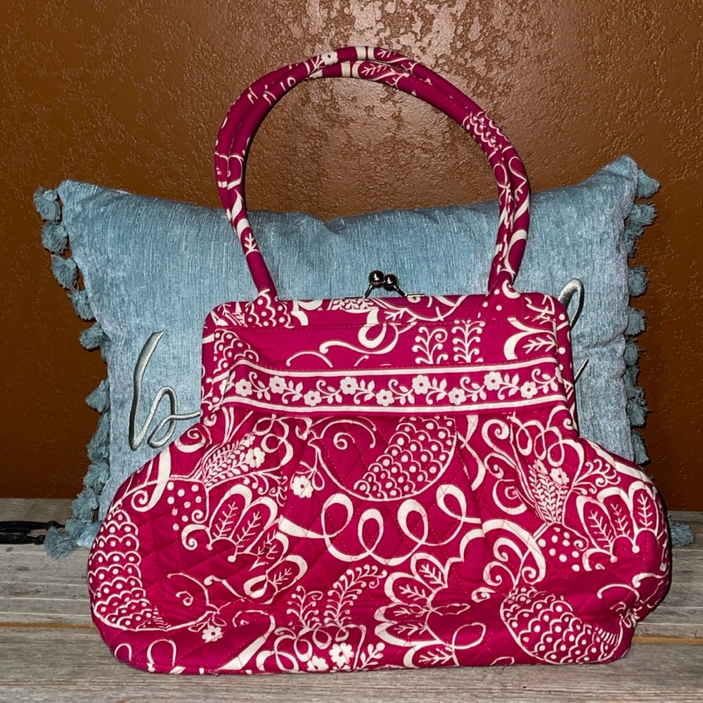 Vintage Vera Bradley kiss-lock top bag - Picture 2 of 8